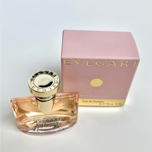 Bvlgari Rose Essentielle Eau De Parfum Spray EDT Perfume 0.17 oz Brand New